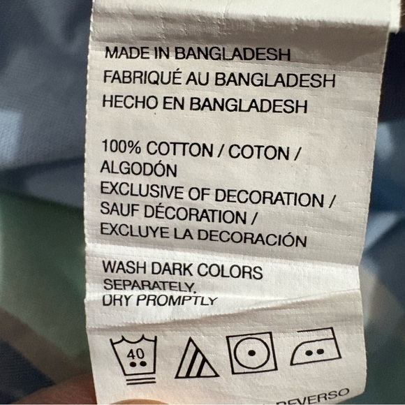 IZOD Saltwater Mens Sz L Button Up Multicolor Stripe Pastel Relaxed Preppy - Picture 12 of 12